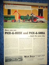 NEW IDEA PICKER ADVERTISEMENT FROM A FARM MAGAZINE 