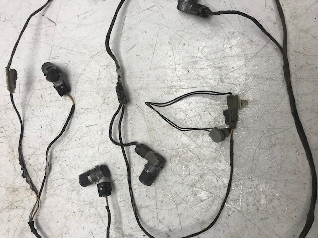 06 MASERATI QUATTROPORTE M139 OEM REAR BUMPER HARNESS LOOM W/ PDC SENSORS 199795