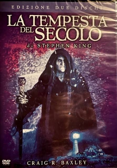 LA TEMPESTA DEL SECOLO di Stephen King edizione speciale 2 DVD nuovo sigillato
