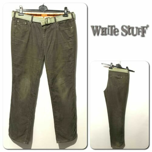 White Stuff Dolce Women's Organic Cotton Pants Stretchable Comfy Ladies  Trousers | eBay UK