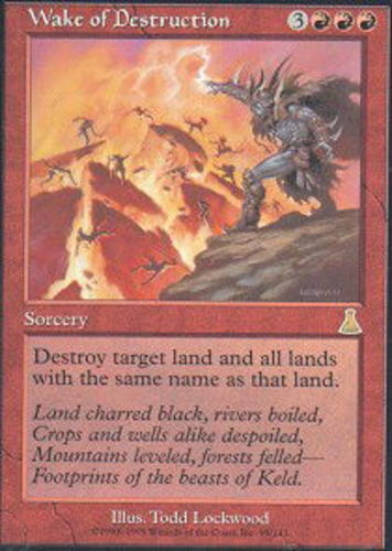 MTG - Wake of Destruction - Urza's Destiny - NM, English Magic FLAT RATE SHIP - Picture 1 of 1