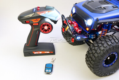 1/10 WLTOYS JEEP WRANGLER アルミ深リム フルセット Custom 1/10 RC JEEP WRANGLER Rubicon 4X4 w/ LED 2- Speed
