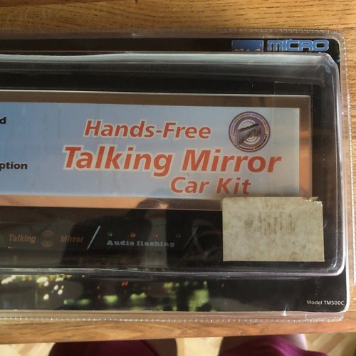 Micro Innovations Hands Free Talking Mirror Car Kit - 第 2/6 張圖片