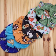 Bluey Scrunchies | Handmade in the USA | Long Lasting Premium Silicone Elastic