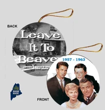 LEAVE IT TO BEAVER Christmas Ornament Collectible Gift Vintage TV Retro Mathers