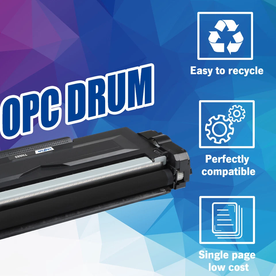 4PK TN630 Toner Compatible for Brother MFC-L2700DW HL-L2340DW HL-L2300D TN660 - Image 2 of 4