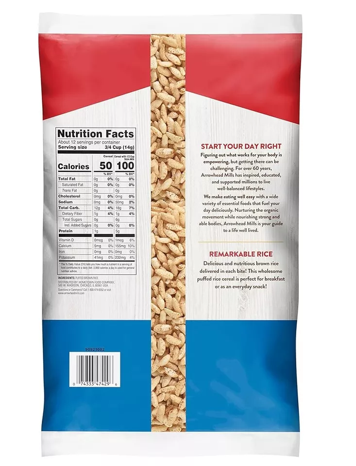 PACOTE COM 3 - Cereal de arroz soprado Arrowhead Mills, 6 Oz (Total 18 oz) FRESCO!! - Imagem 2 de 4