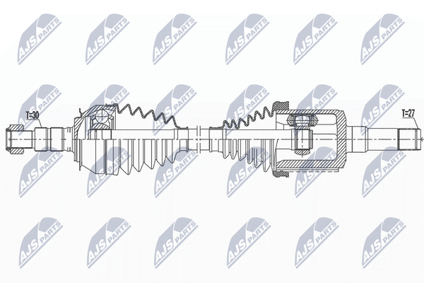 NTY NPW-DW-047 Antriebswelle FüR Chevrolet-image