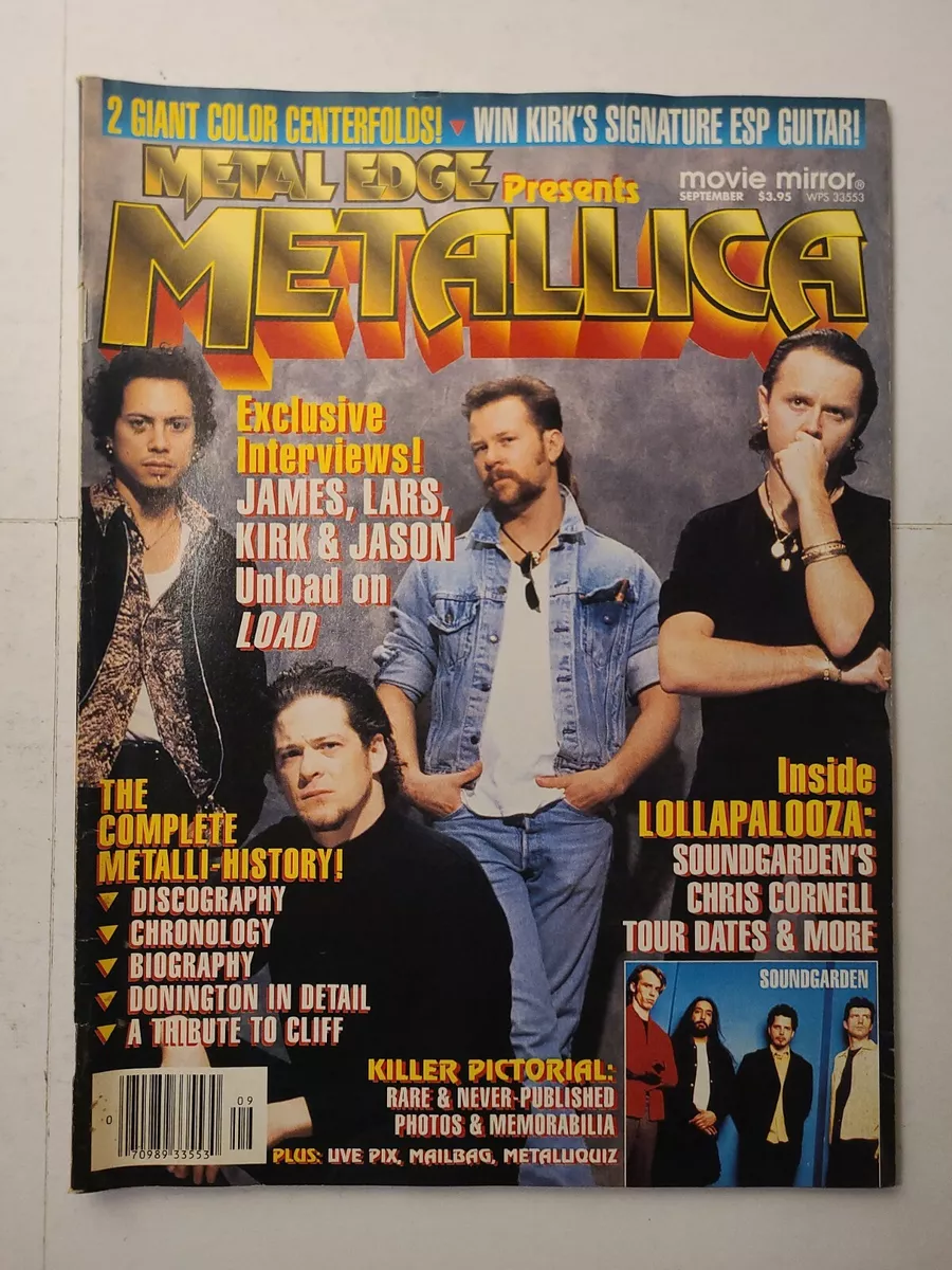 Metal Edge Presents Metallica Magazine (September 1996, Vol. 39)