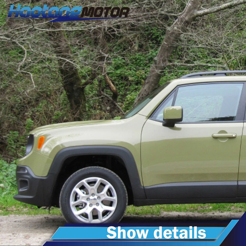 Carcasa de rueda moldura guardabarros llamaradas delanteras izquierda derecha lado apto para Jeep Renegade 15-21 Foto 2 de 4