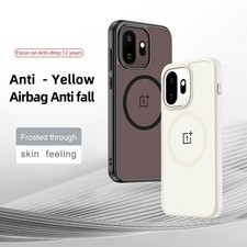 For OnePlus 15T 5G, Anti-Yellow Transparent Clear Wireless Charging Cover Case