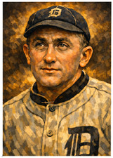 TY COBB * Detroit Tigers * BASEBALL * Novelty Art Card * ATC ACEO