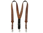 Nocona Western Suspenders Mens Galluse Embossed Weave XL Tan N8512444 CLEARANCE — photo 1