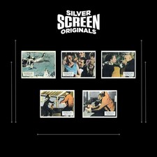 OHMSS 5x ORIGINAL UK FOH Lobby Cards James Bond George Lazenby Diana Rigg 1969