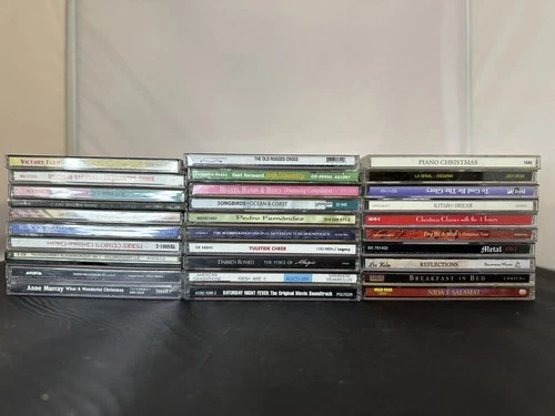 Lot Of 10 Random Music Albums Various Artists On Audio CD Album World