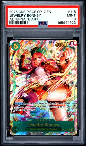 Jewelry Bonney (Alternate Art) graded PSA 9 for sale on eBay