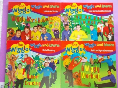 The Wiggles - Wiggle and Learn x 4 - English Maths Health Development - Readers