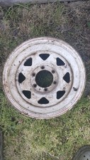 NISSAN PATROL 15" x 8 STEEL WHEEL GQ Y60 GR GLS 1992 TO 1998