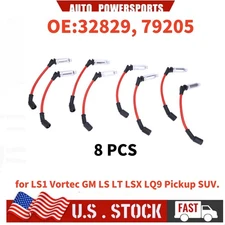 32829 MSD Set of 8 Spark Plug Wires For Chevy LS1 VORTEC GM LS LT LSX LQ9 Truck