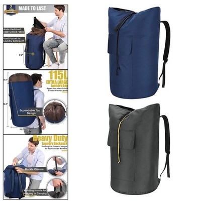 Wäsche-Reisetasche, staubdichter Wäscherucksack für Wohnheim,