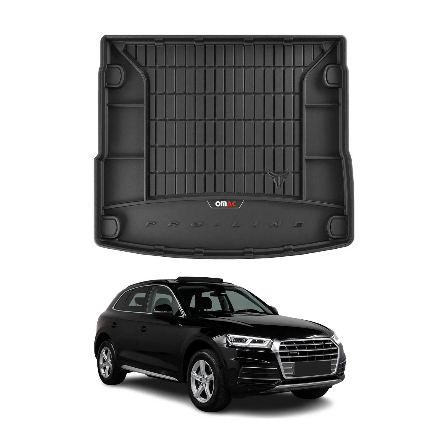 Tapis de coffre pour Audi Q5 FY idéal sorties nature et chiens