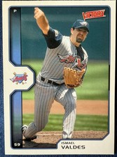 2002 UPPER DECK VICTORY #8 ISMAEL VALDES (CALIFORNIA ANGELS) BASEBALL CARD