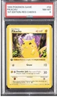1999 POKEMON 1ST EDITION SHADOWLESS BASE SET RED CHEEKS PIKACHU