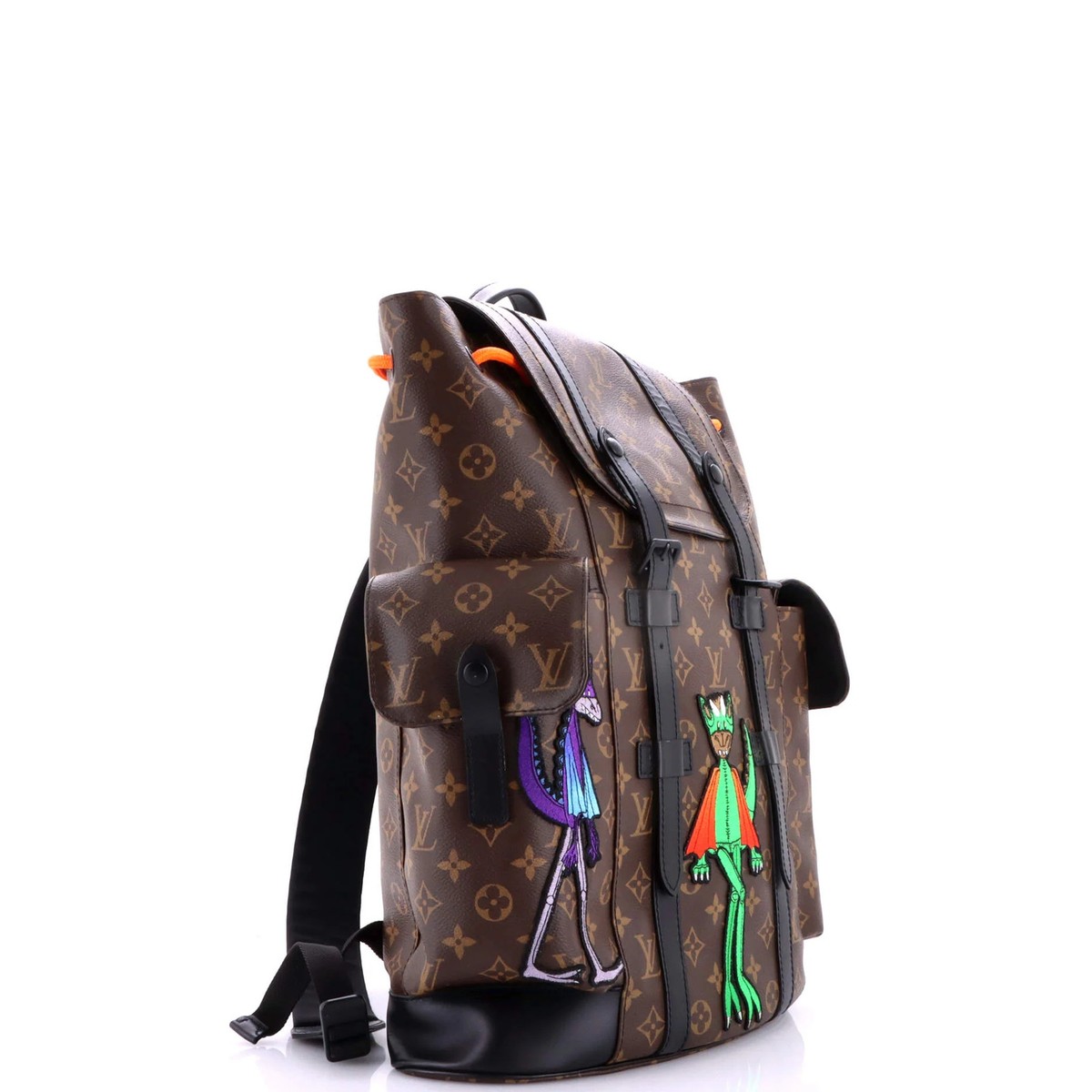 Louis Vuitton Christopher Backpack Monogram Canvas with LV Friends