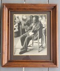 Enrique Segarra Diego Rivera 1945 Photo Signed 60/100 Mexico Studio Framed Art