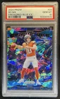 2024 Panini Prizm Bo Nix Fireworks RC Blue Ice Rookie #/99 Broncos PSA 10