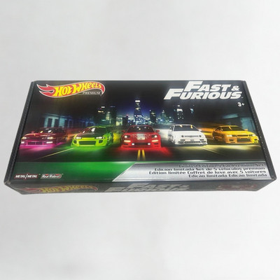 Hot Wheels Premium Fast & Furious Original Fast Komplett Ungeöffnet Selten Set