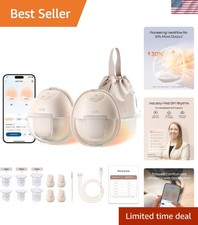 Sleek Heated Breast Pump S1 - Slim, Portable, and BPA-Free for Ultimate Comfort