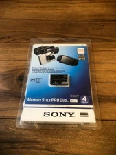 Sony Memory Stick 4GB PRO Duo Mark 2 Camera Camcorder 4 GB New Sealed
