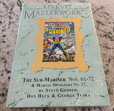 Marvel Masterworks Vol # 255 Sub-Mariner 61-72 Limited To 691 SEALED Copy 1 J418