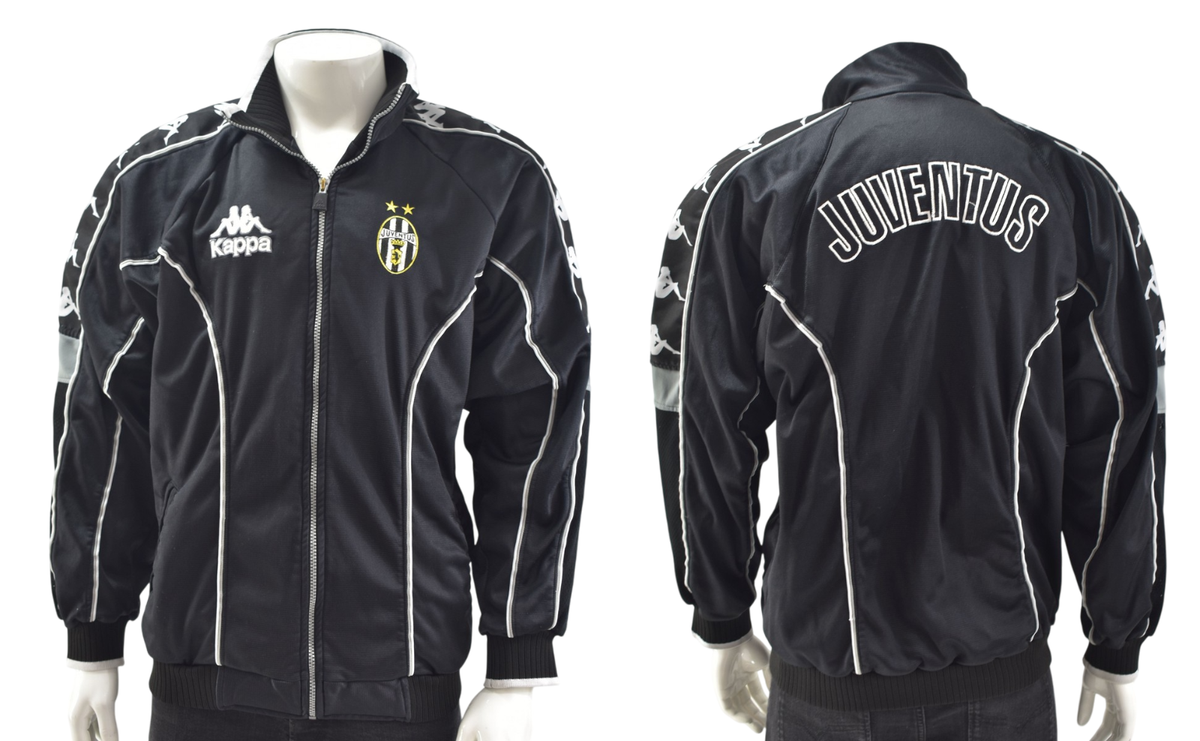 1998-2000 Kappa Juventus Home vintage Tracksuit ZIP Jacket SIZE XL