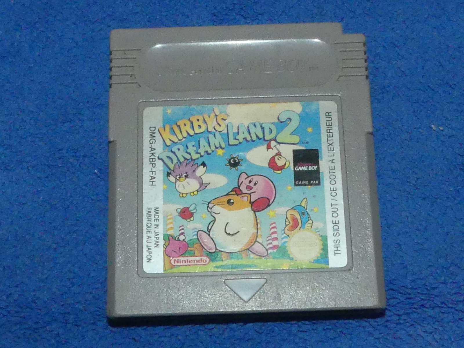 Jeu Kirby's Dream Land 2 sur Game Boy FAH Pile Neuve