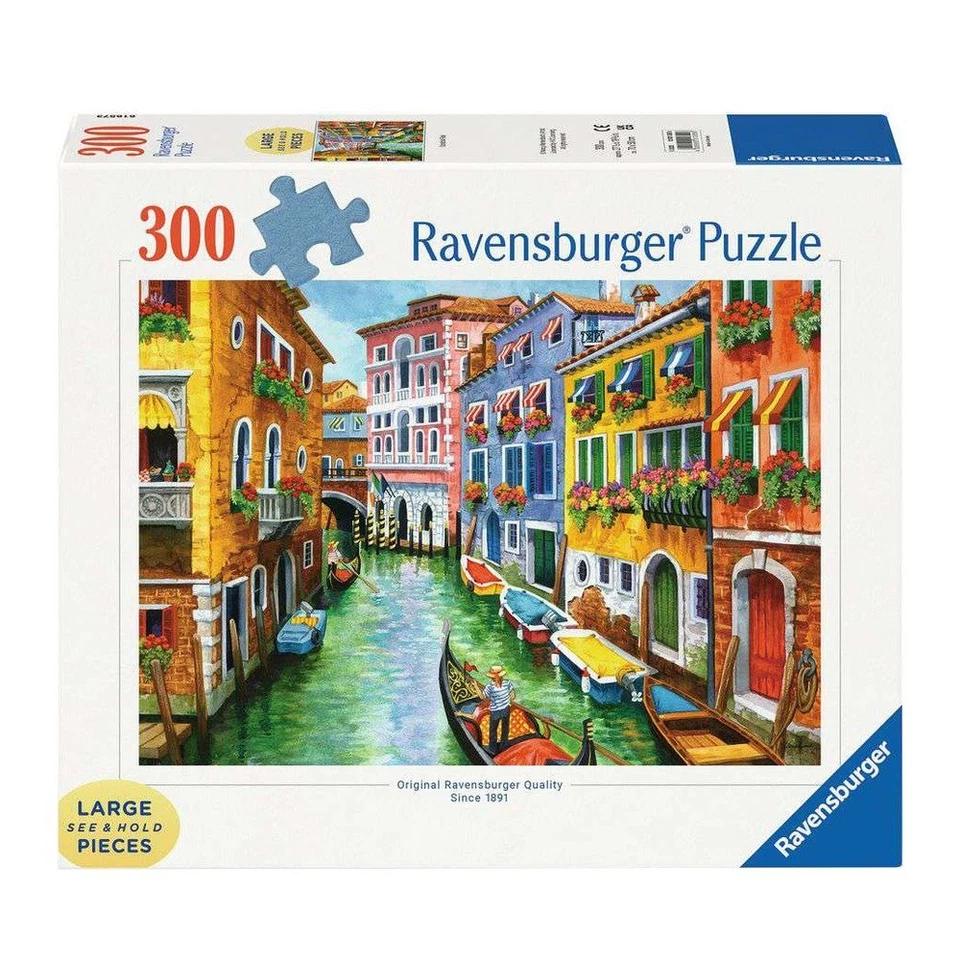 Ravensburger Gondola Ride Large Format 300 Piece Jigsaw Puzzle NEW