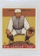 1983 Renata Galasso 1933 Goudey Reprints Johnny Schulte John Schulte #186 0uf1