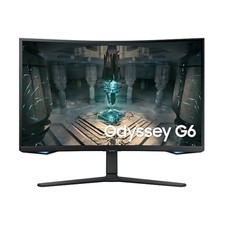 Image of Samsung Odyssey G6 (LS32BG650EUXXU) 32-inch Curved QHD Gaming and Smart Monitor