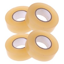 4 Rolls of Clear Hockey Sock Tape 1" x 22 yds Sports Training Accessories