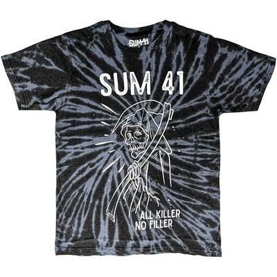 Men's Sum 41 Reaper T-shirt Small Green