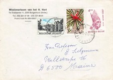 SA35g Belgium, Missionarissen van het H. Hart Borgerhout 1987 to Mainz cover