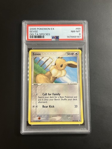 Eevee graded PSA 8 for sale on eBay