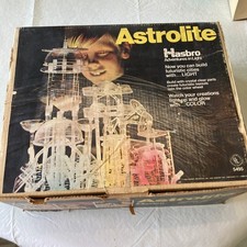 Vintage 1969 Hasbro Astrolite Adventures in Light In Box. Lots Of Pieces works