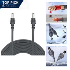Starlink Mini DC Power Cable 100ft Waterproof Replacement 48V Male-to-Male