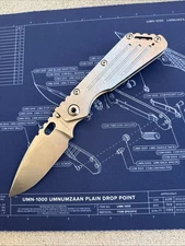 Strider Knives SMF Performance Series Full Titanium Stonewashed