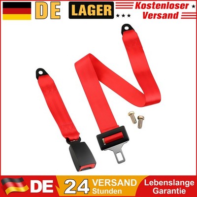 Beckengurt 2 Punkt Sicherheitsgurt E4 Automatik Stapler Baumaschine BUS 130cm