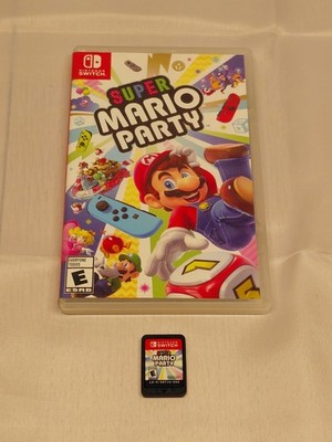 Super Mario Party - Nintendo Switch (2018) With Case Tested