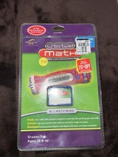 LeapFrog Quantum Leap TURBO TWIST MATH Cartridge & Parent Guide Whiz Gr 5-6