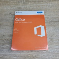 NEW SEALED Microsoft Office Home  Student 2016 English 1 PC Key Card EUROZONE
